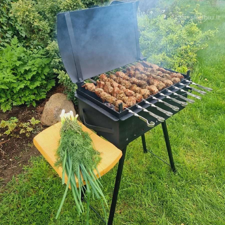 Šašlykinė su lentyna Klasika tik 99€ - nuotraukos Nr. 3