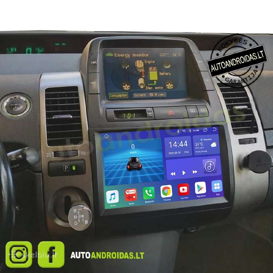 Toyota Prius 20 2003-09 Android multimedia GPS/bt