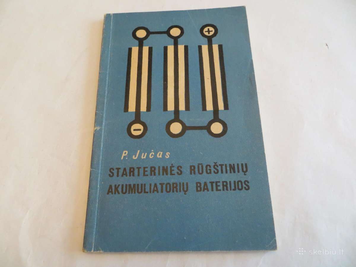 Knyga Starterinės rūgštinių akumul. baterijos 1969