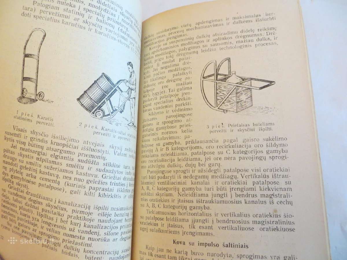 Knyga Saugumo technika dirbant su chem. medžiagom. - nuotraukos Nr. 8