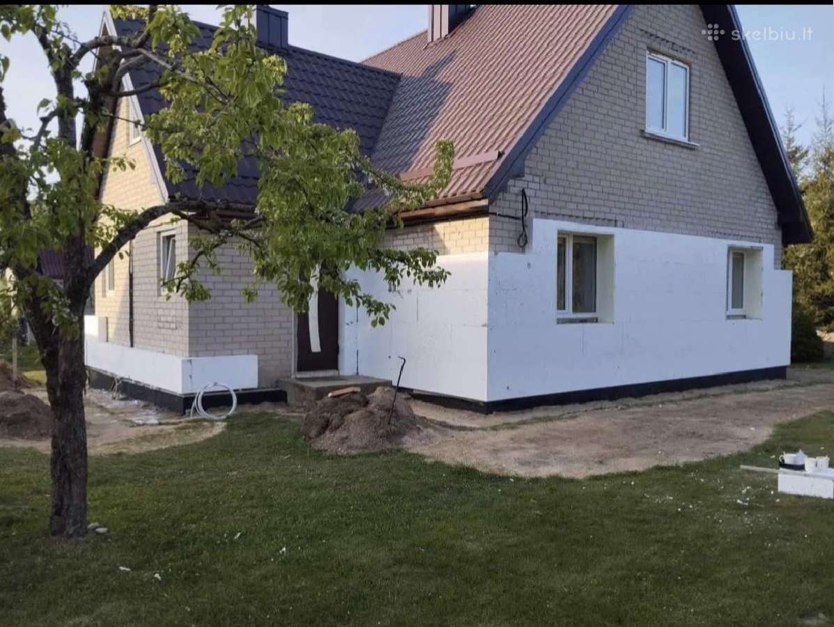 Fasadų šiltinimas putų polisterenu - nuotraukos Nr. 10