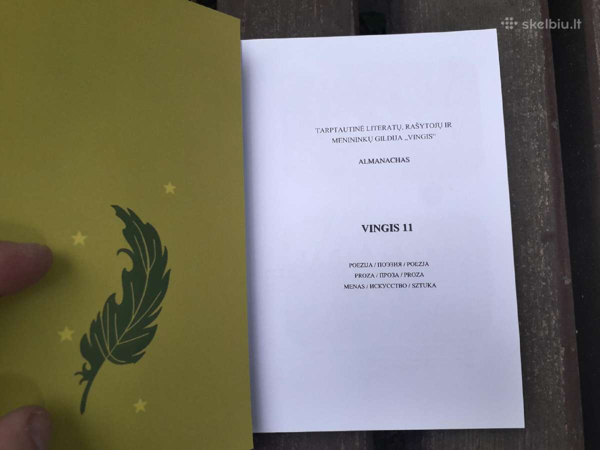 Labai reti literatūros ir meno almanachai "Vingis" - nuotraukos Nr. 8