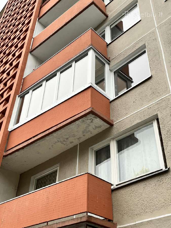 Plastikiniai langai balkonu stiklinimas Klaipėda - nuotraukos Nr. 30