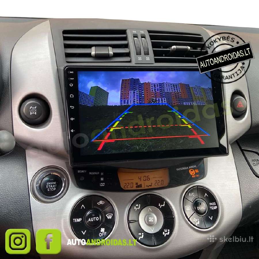 Toyota Rav4 2006-12 Android multimedia GPS/WiFi/bt