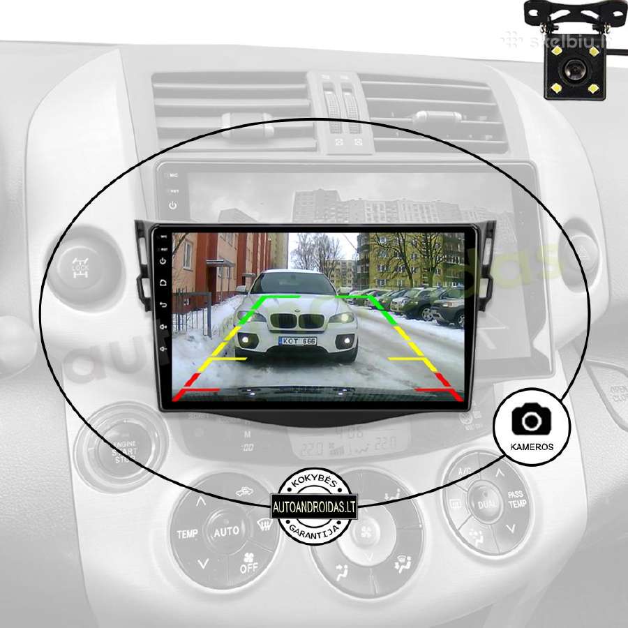 Toyota Rav4 2006-12 Android multimedia GPS/WiFi/bt - nuotraukos Nr. 7