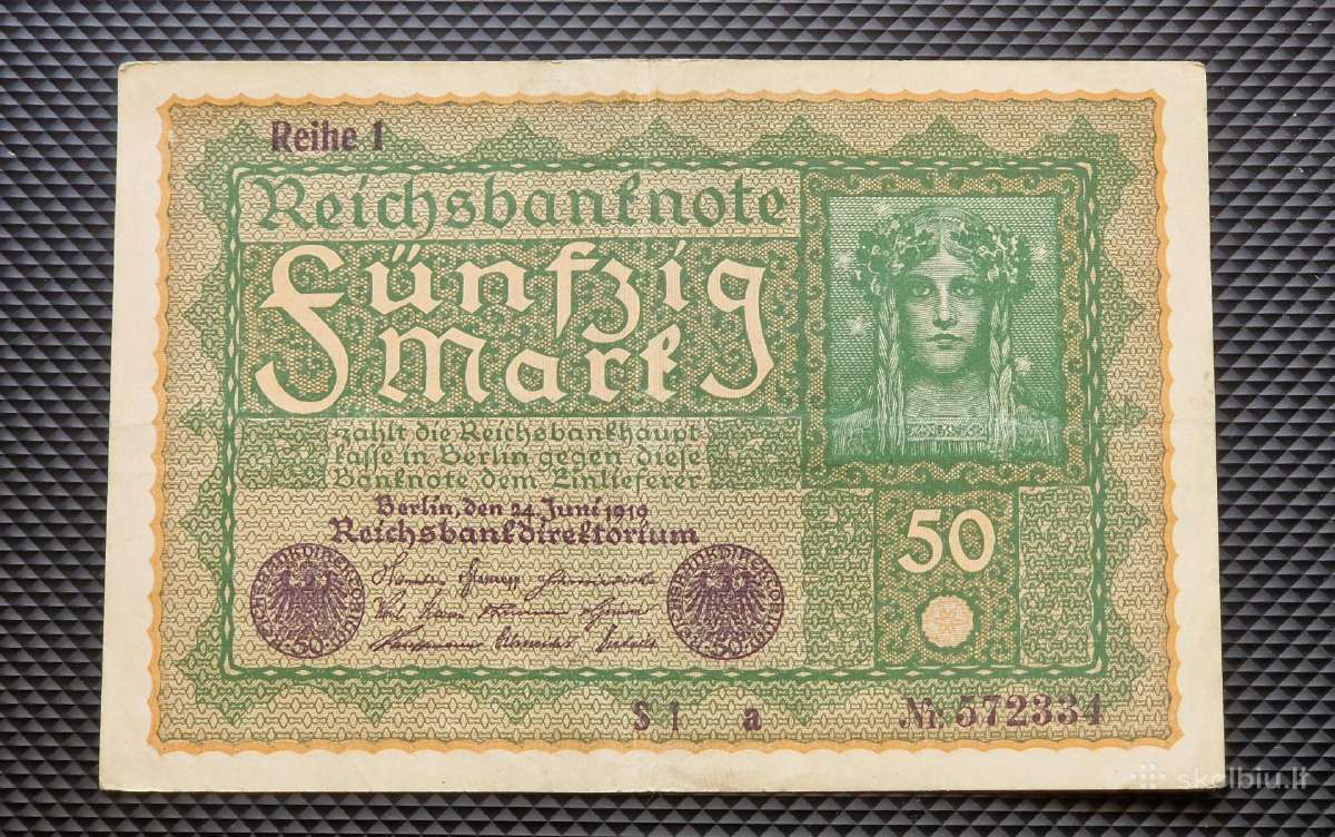 50 mark 1919 Veimaro respublika