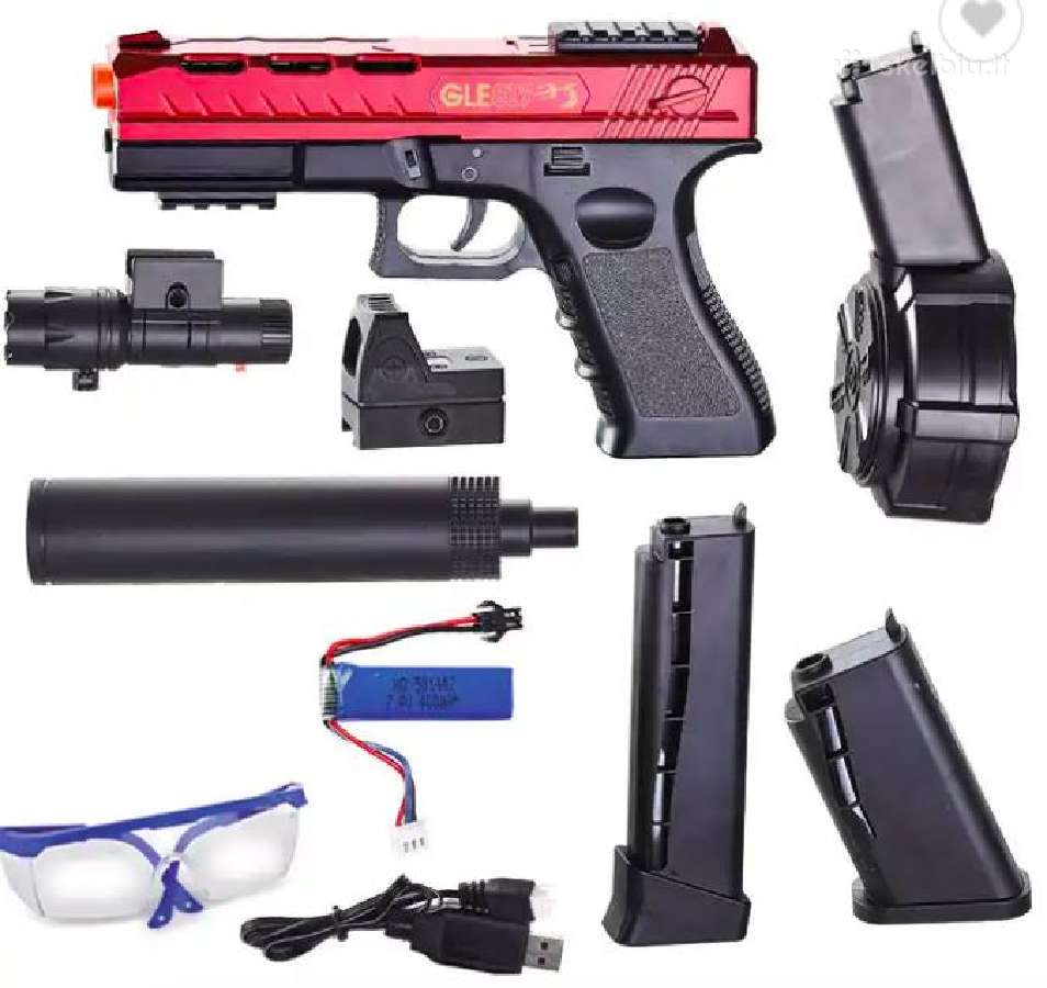 Gel Blaster Elektrinis Šautuvas M416/glock Ginklas - nuotraukos Nr. 7