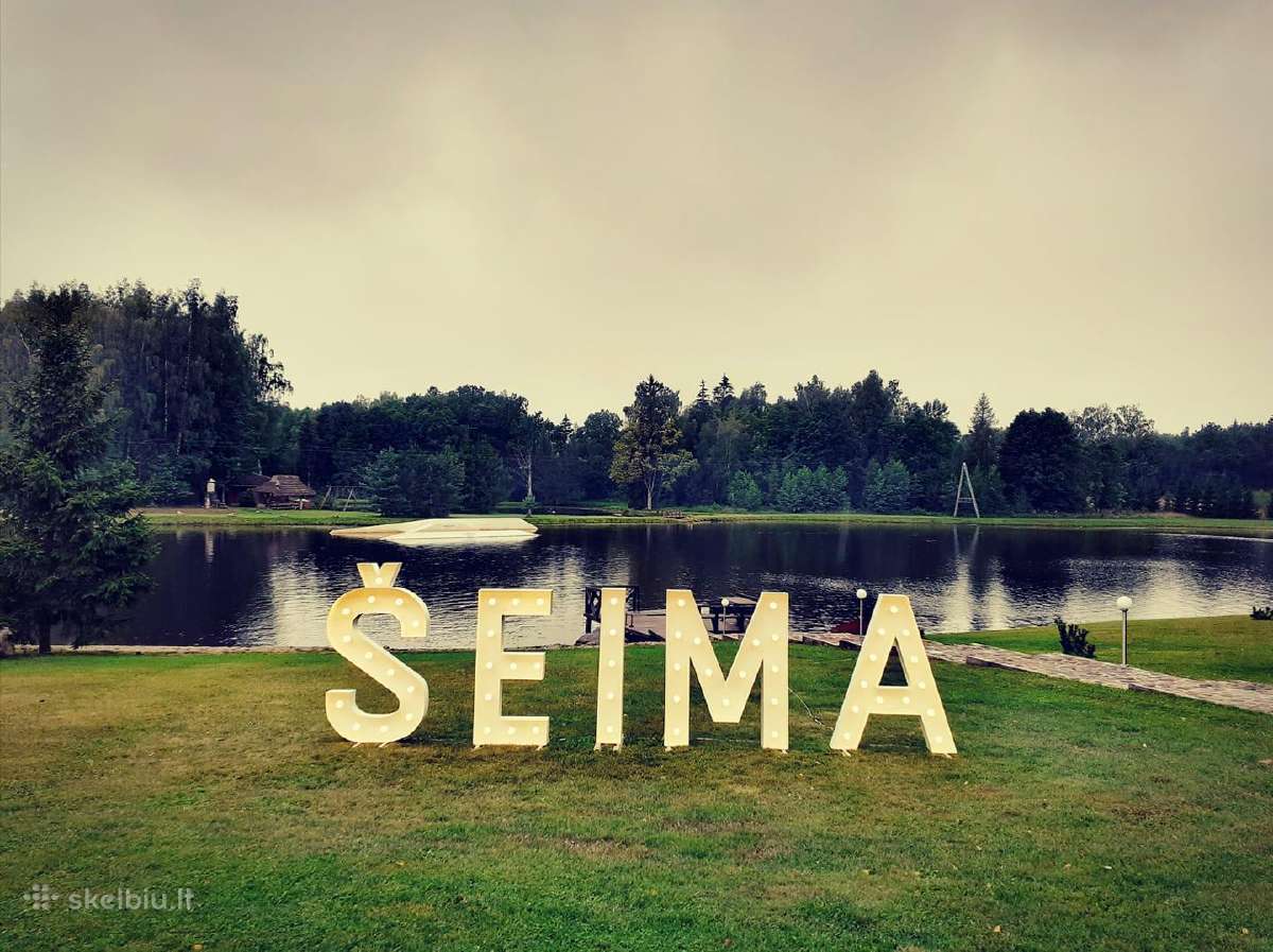 Šviečiančių raidžių ir skaičių nuoma jūsų šventėms - nuotraukos Nr. 4