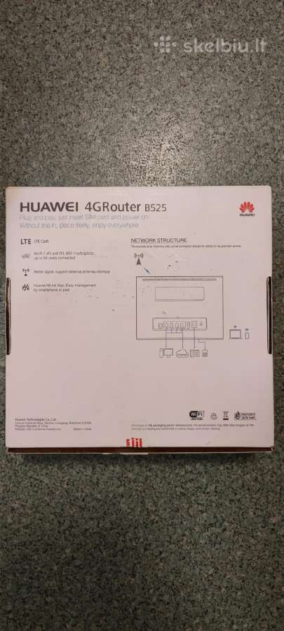 Maršrutizatorius Huawei B525s-23a 4G (router) - nuotraukos Nr. 5