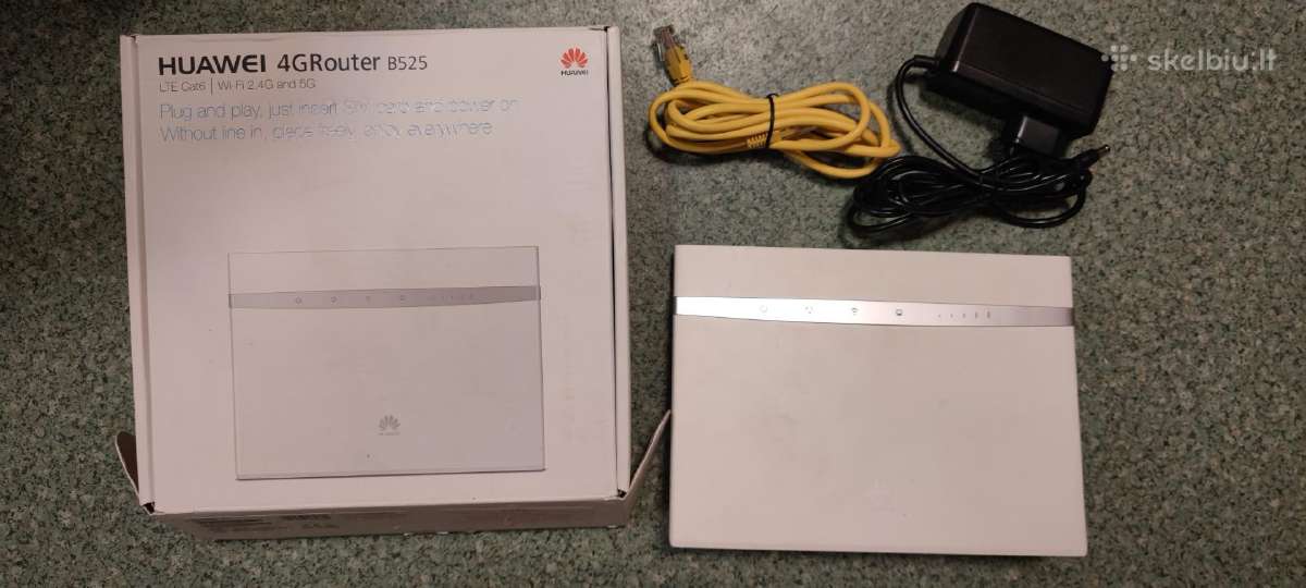 Maršrutizatorius Huawei B525s-23a 4G (router)
