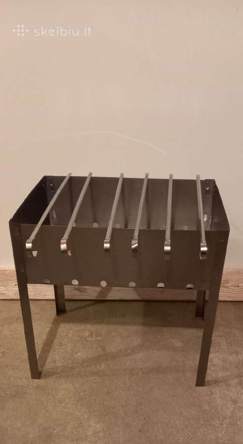 Šašlykine Bbq su anglimis su iešmais 6 vnt - nuotraukos Nr. 2