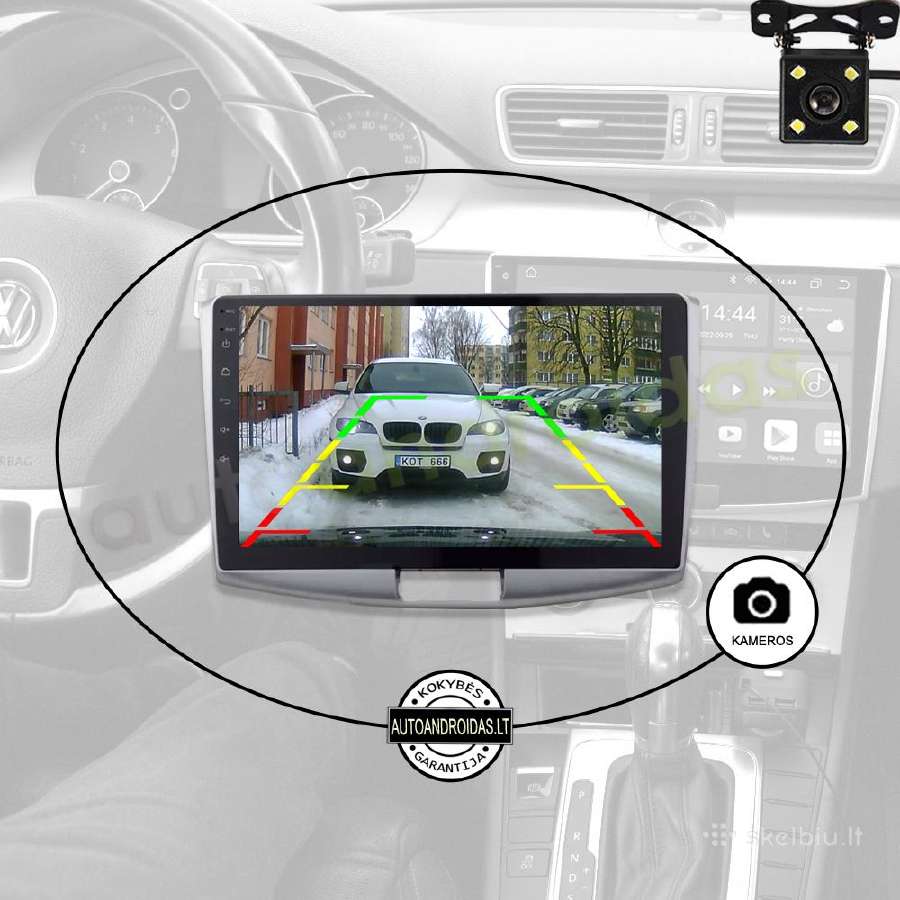 Vw passat B6, B7,cc 2011-15 Android multimedia GPS - nuotraukos Nr. 7