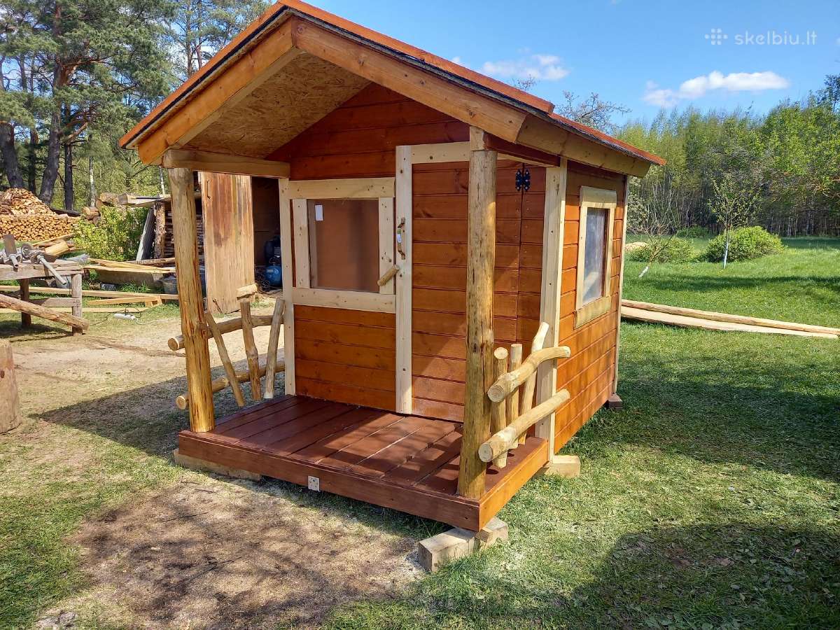 Vaikų žaidimų nameliai/aikštelės - nuotraukos Nr. 23