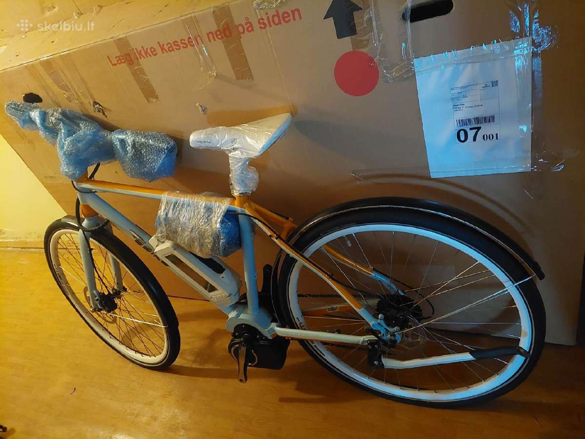 Naujas vokiškas elektrinis dviratis ebike