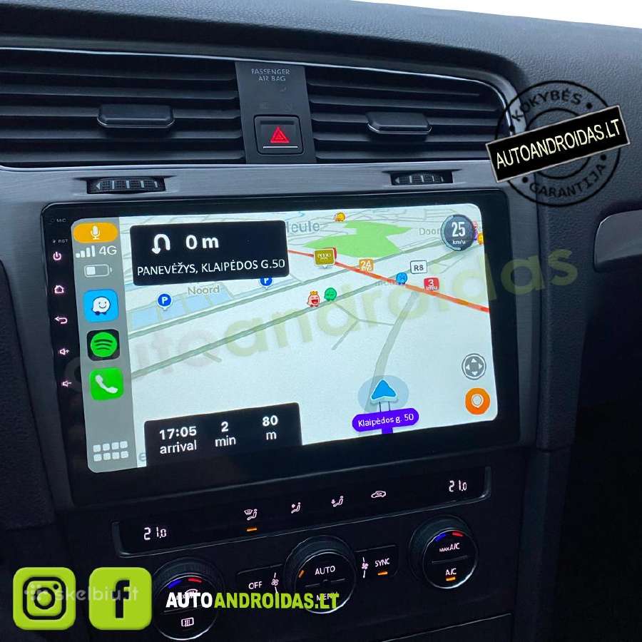 Golf 7 2011-21 Android multimedia Usb/GPS/WiFi/bt