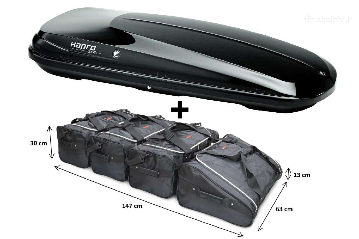 Hapro Zenith 8.6 stogo bagažinė - nuotraukos Nr. 2
