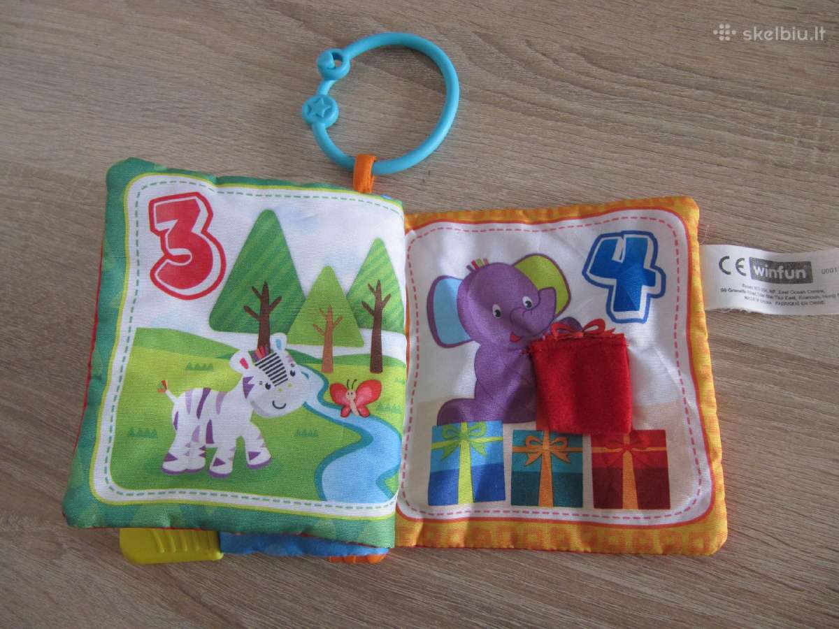 Lavinamoji knygelė su kramtuku - nuotraukos Nr. 3