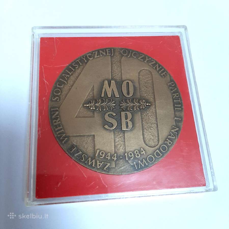 Atminimo medalis 40 metų Mo SB 1944-84 - nuotraukos Nr. 5