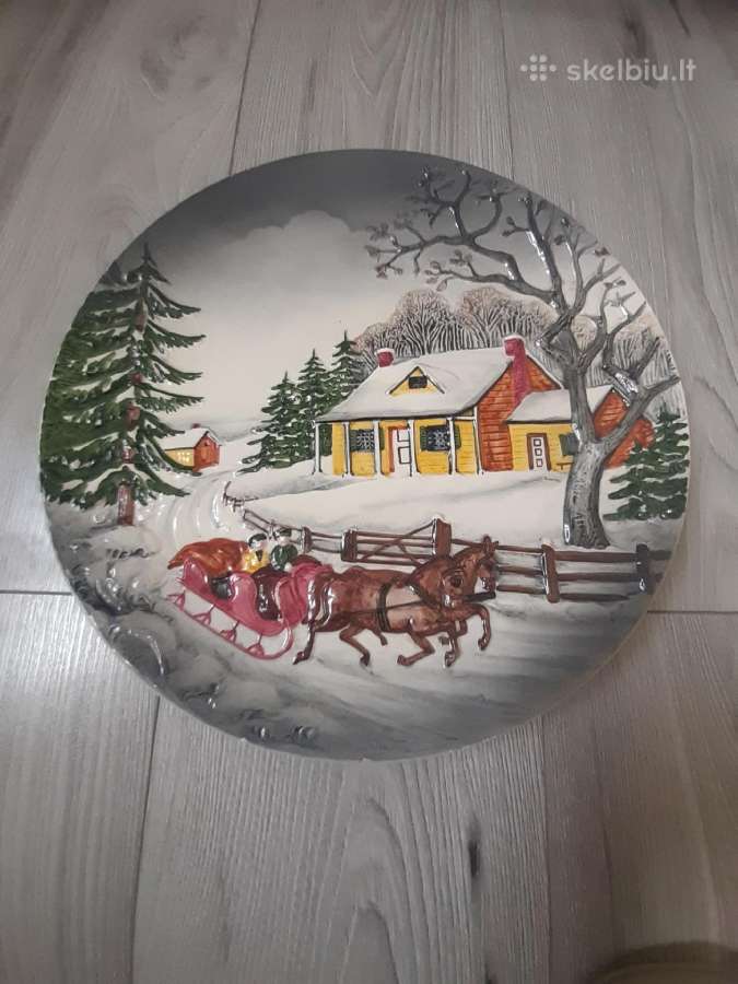 Vintažines, pakabinamos arba pastatomos lėkštės - nuotraukos Nr. 2