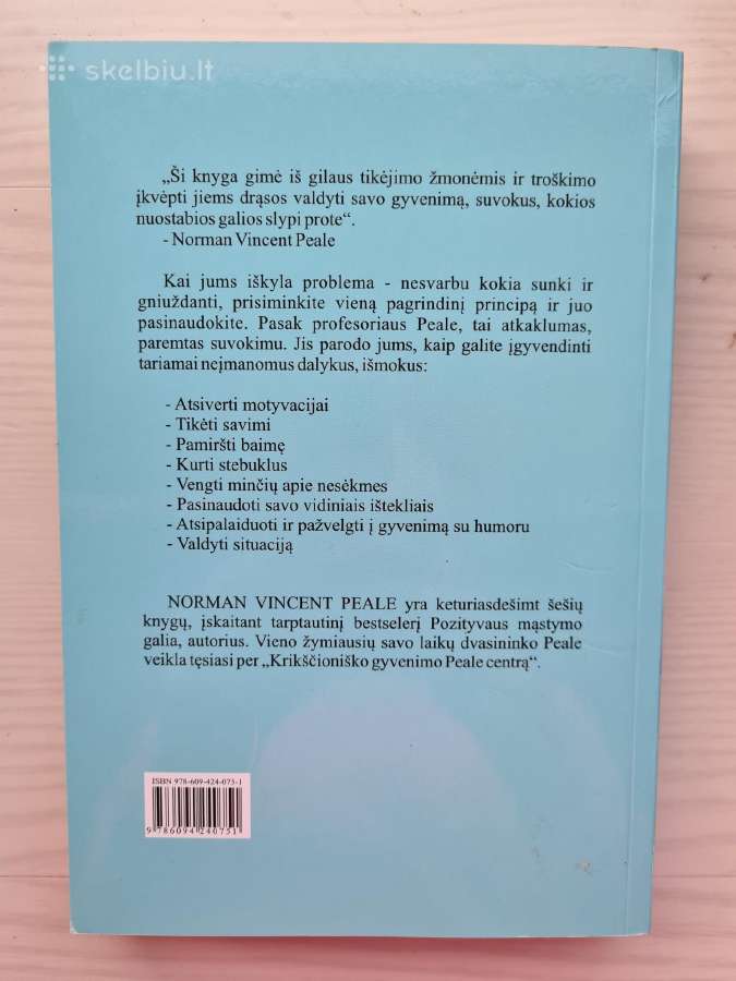 N. V. Peale "Tu gali, jei manai, kad gali" - nuotraukos Nr. 2