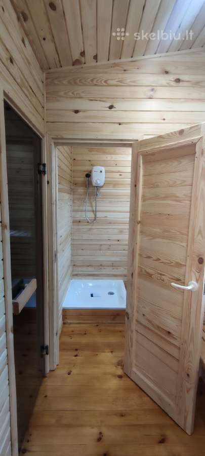 Pilnai įrengta apšiltinta karkasinė pirtis su dušu - nuotraukos Nr. 26