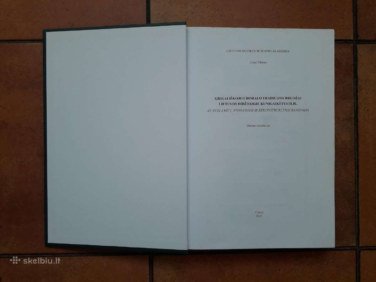 Muzikologo Jono Vilimo daktaro disertacija 2011 m. - nuotraukos Nr. 3