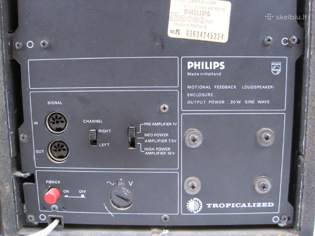 Aktyvios kompiuterinės kolonėlės Philips Quadral - nuotraukos Nr. 3