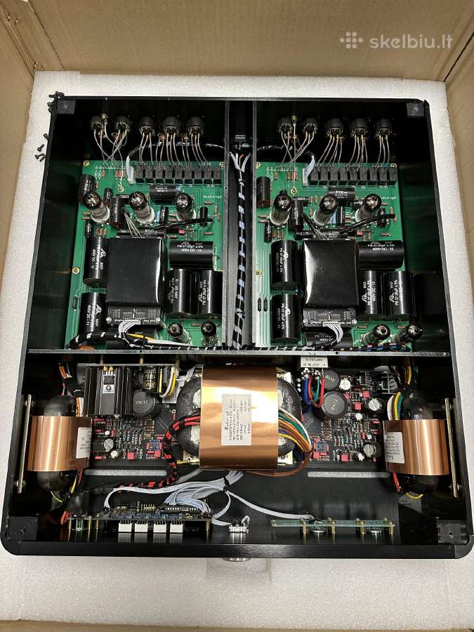 Audio Gd vacuum He1 Xlr tube valve preamp pradinis