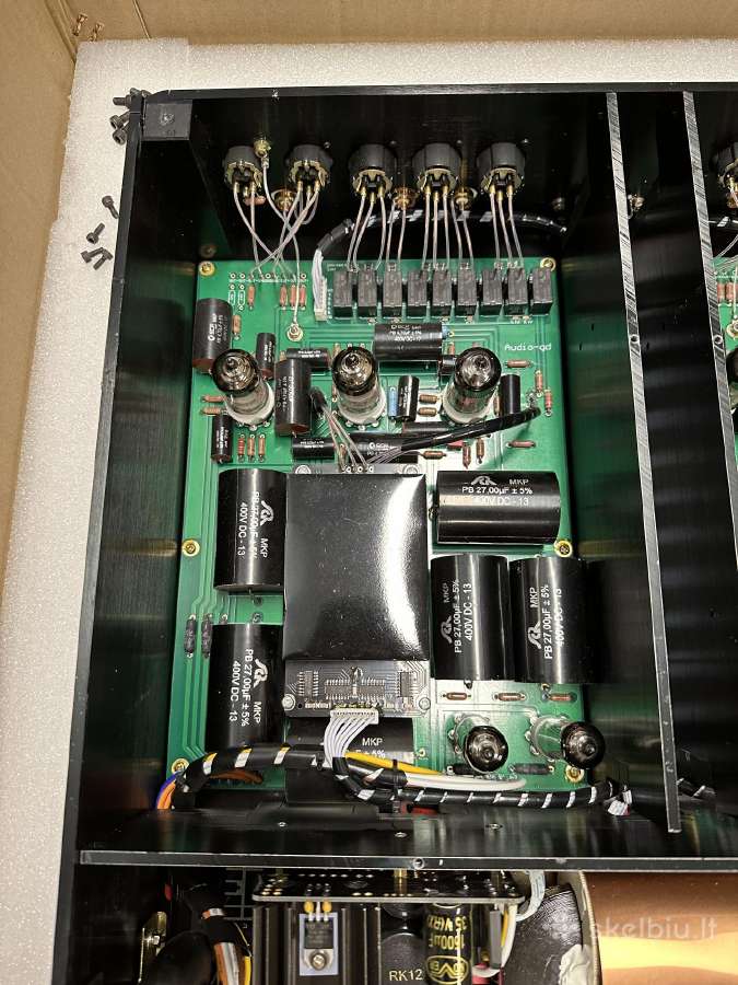 Audio Gd vacuum He1 Xlr tube valve preamp pradinis - nuotraukos Nr. 9