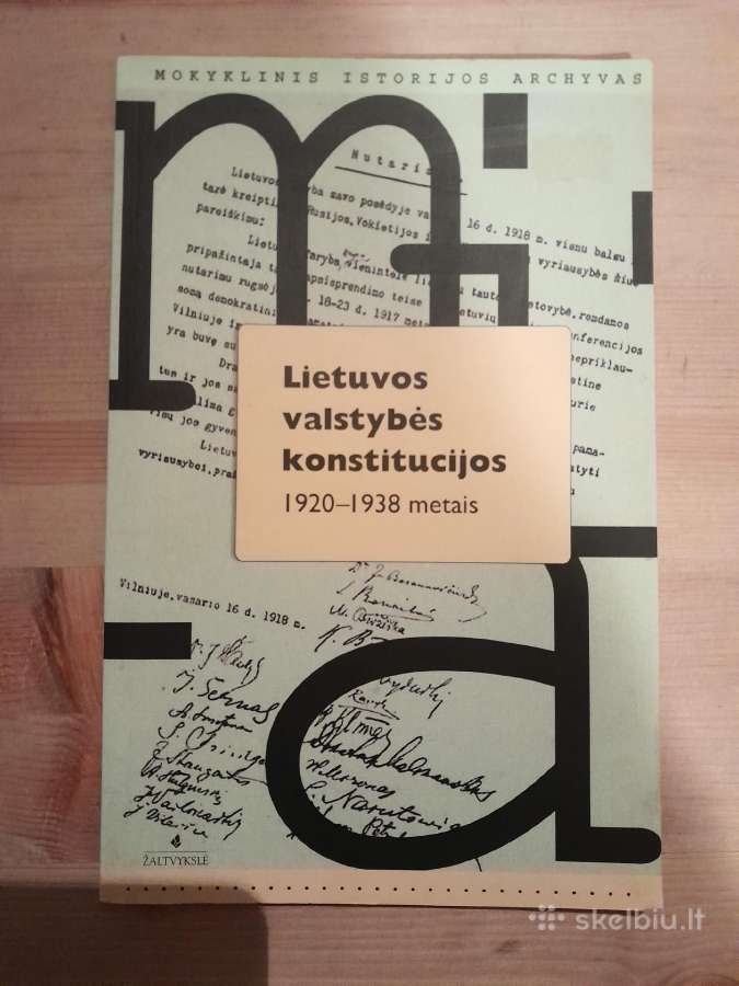 Lietuvos valstybės konstitucijos 1920-1938 metais