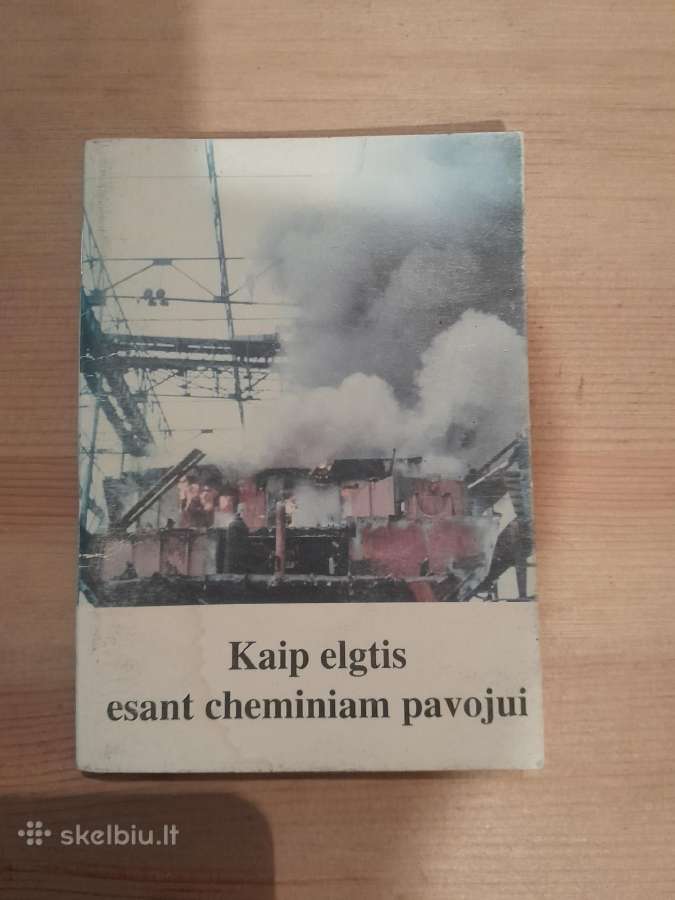 Knyga " Kaip elgtis esant cheminiam pavojui"