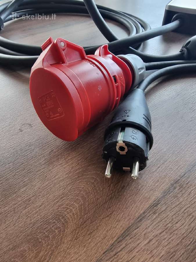 Ev pakrovėjas 3,6-7,2-11-22kw type2 trifazis - nuotraukos Nr. 4