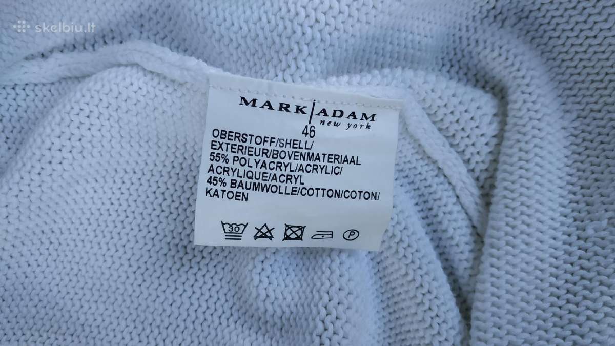 Mark Adam užmestukas, kardiganas su kiauraraščiu - nuotraukos Nr. 4