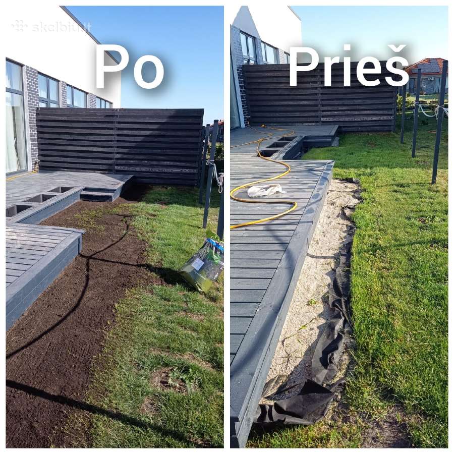 Skarifikavimas,žolės pjovimas, vejos Aeravimas, - nuotraukos Nr. 10