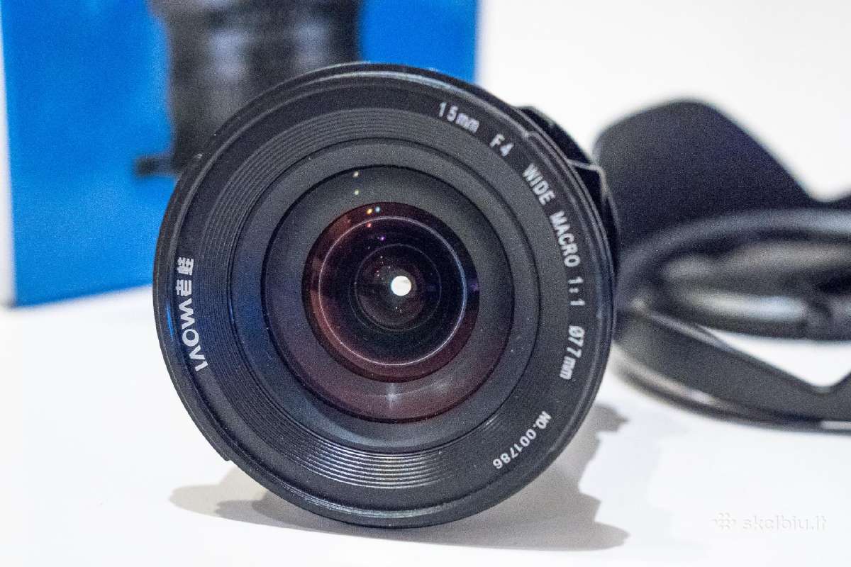 Laowa 15mm f/4 Shift Macro Pentax - nuotraukos Nr. 2