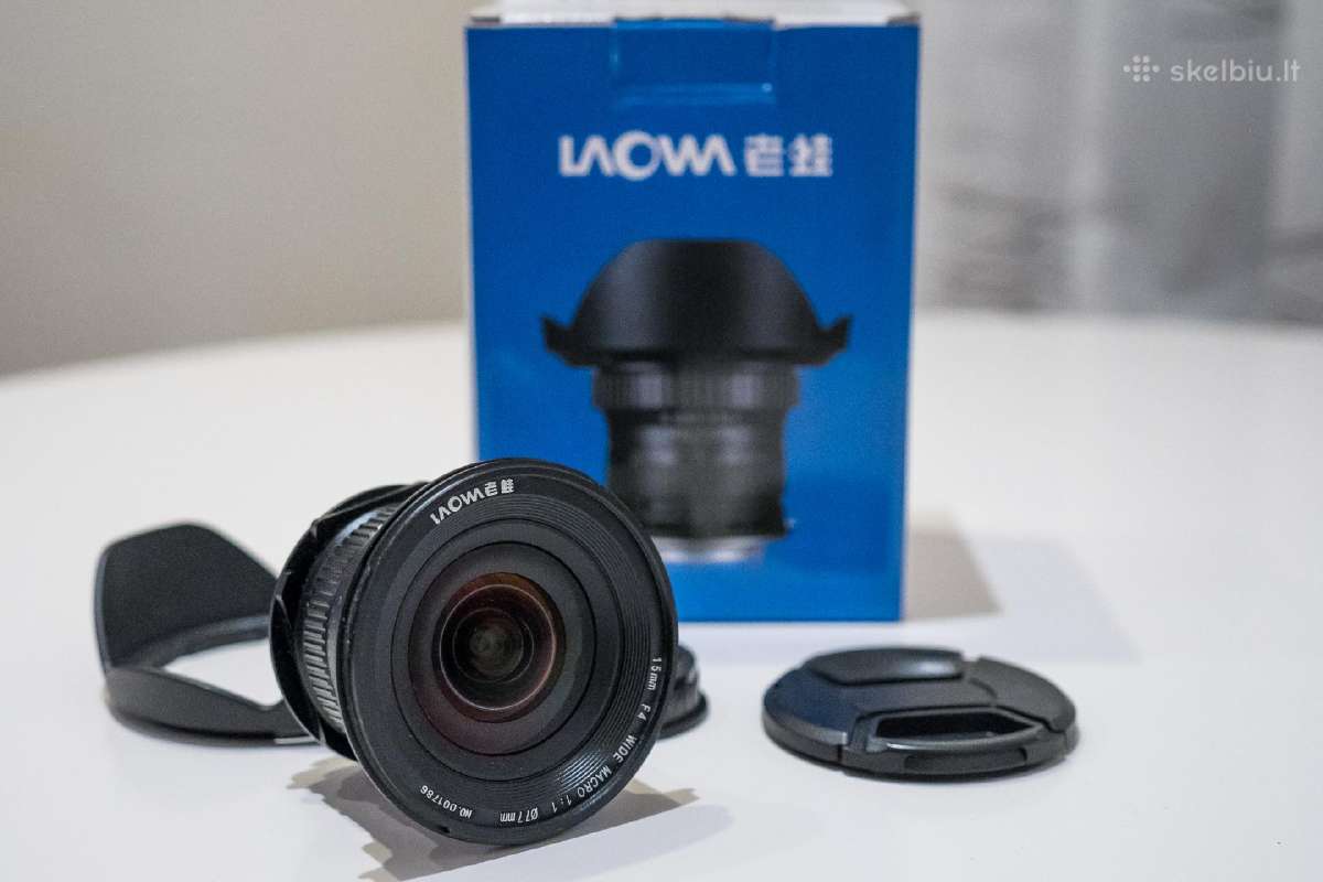 Laowa 15mm f/4 Shift Macro Pentax - nuotraukos Nr. 5