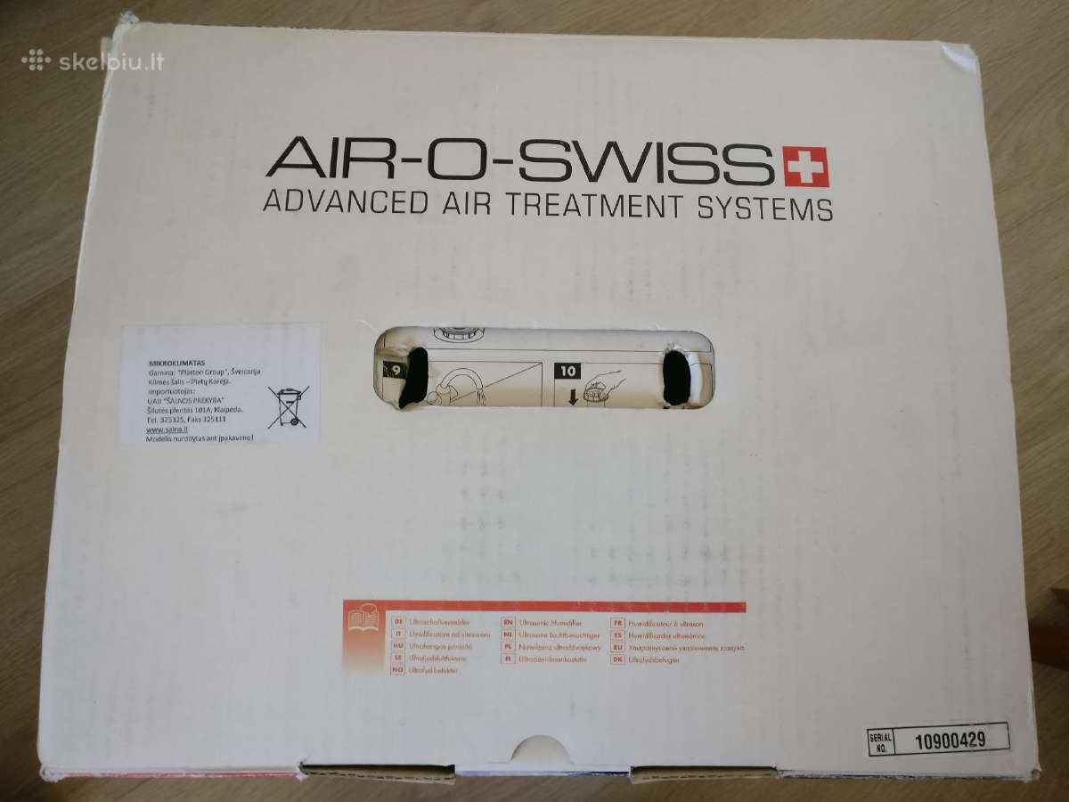 Air-o-swiss oro drėkintuvas - nuotraukos Nr. 3