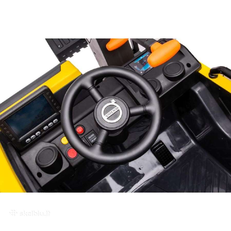 Traktoriukas Volvo Mega EXCavator Geltonas - nuotraukos Nr. 8