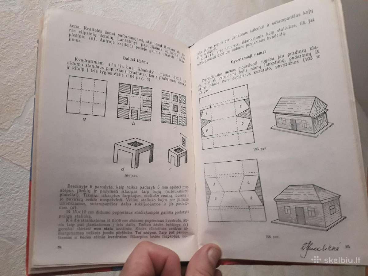 E. Trumpa "Popieriaus lankstiniai" 1979 metai. - nuotraukos Nr. 4
