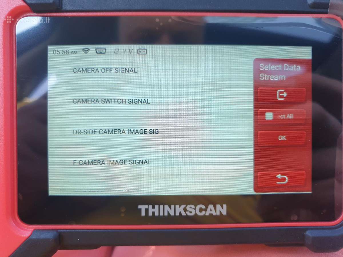 Diagnostikos skaneris Obd2 Thinkcar Thinkscan Plus - nuotraukos Nr. 8