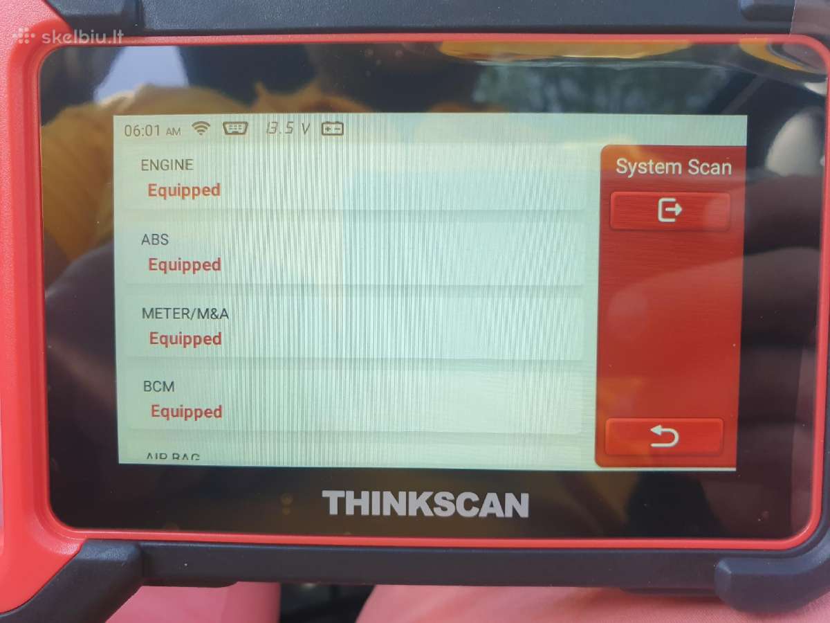 Diagnostikos skaneris Obd2 Thinkcar Thinkscan Plus - nuotraukos Nr. 14