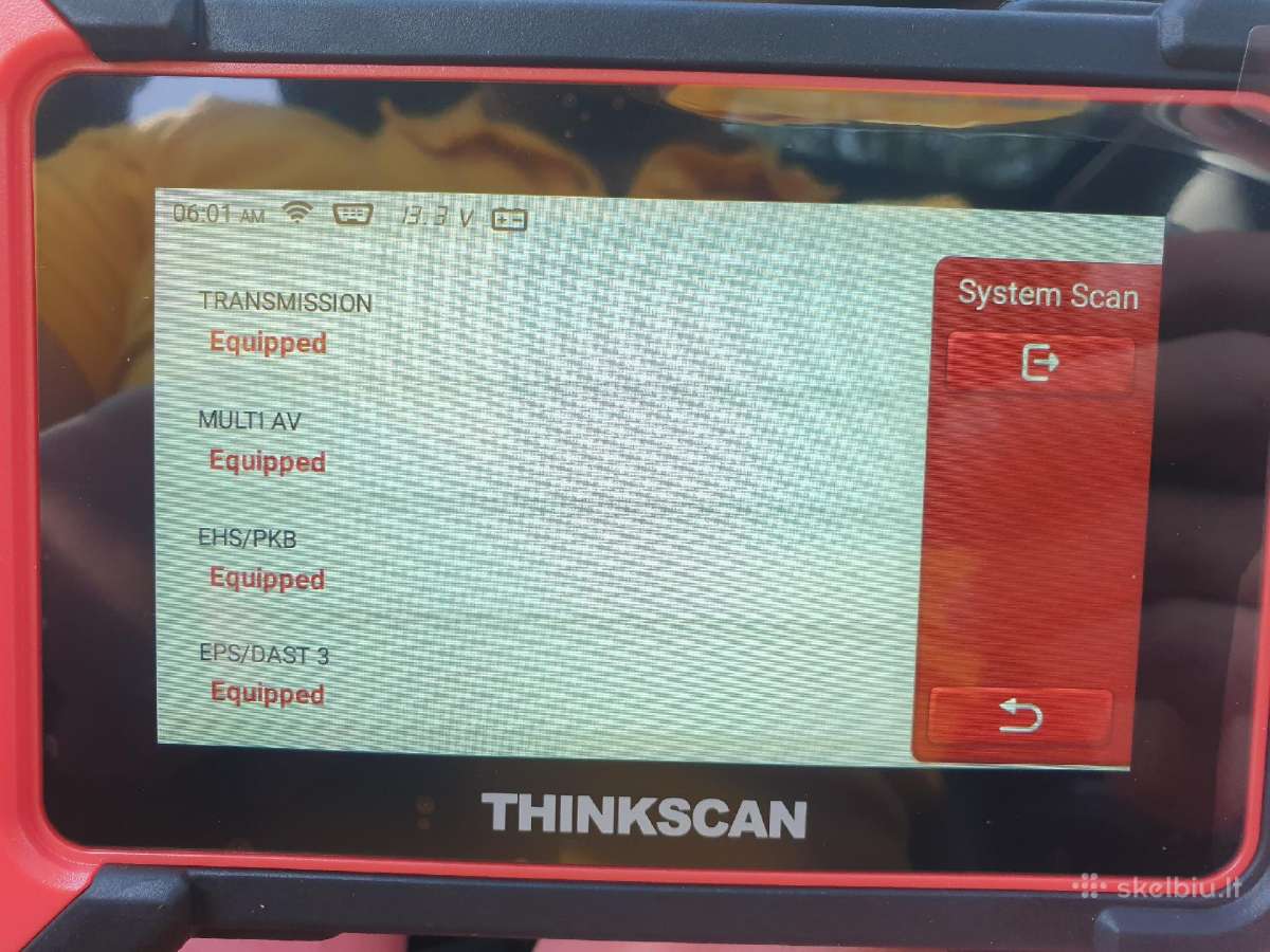 Diagnostikos skaneris Obd2 Thinkcar Thinkscan Plus - nuotraukos Nr. 15