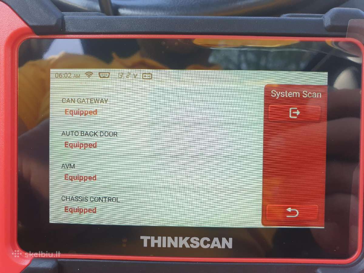 Diagnostikos skaneris Obd2 Thinkcar Thinkscan Plus - nuotraukos Nr. 16