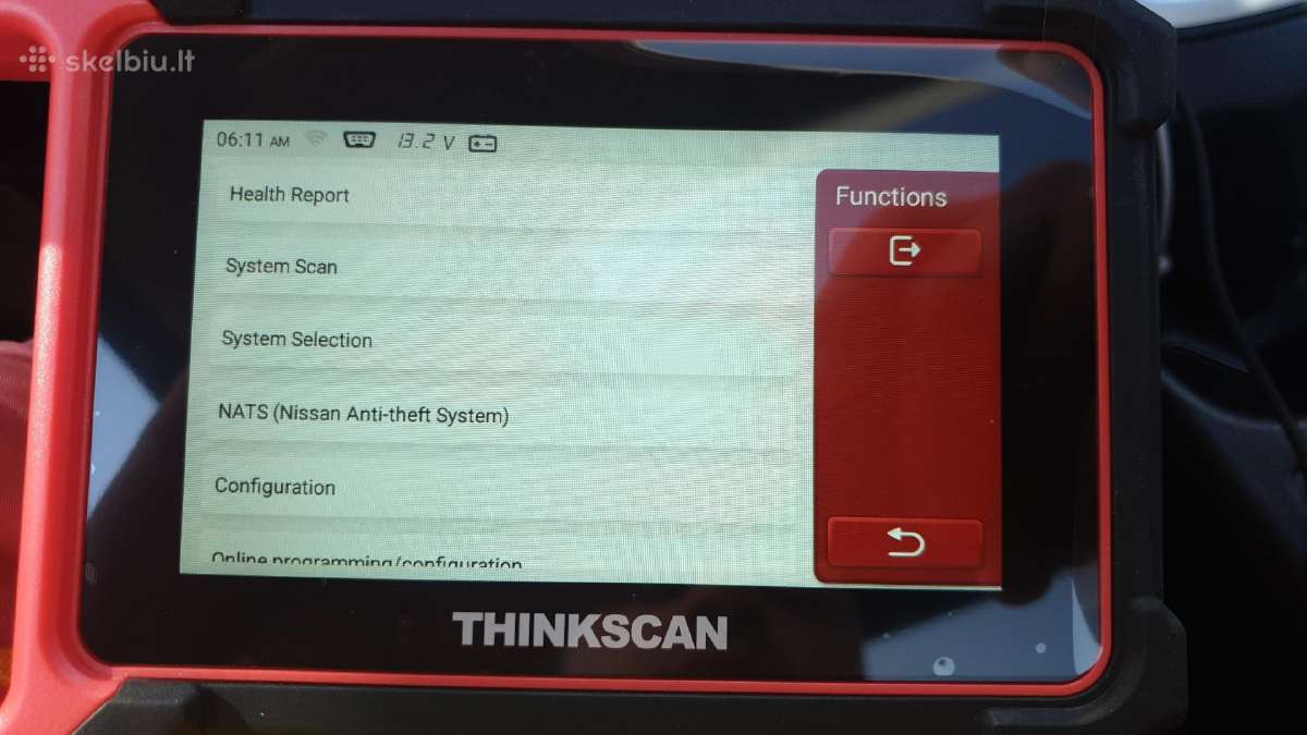Diagnostikos skaneris Obd2 Thinkcar Thinkscan Plus - nuotraukos Nr. 20