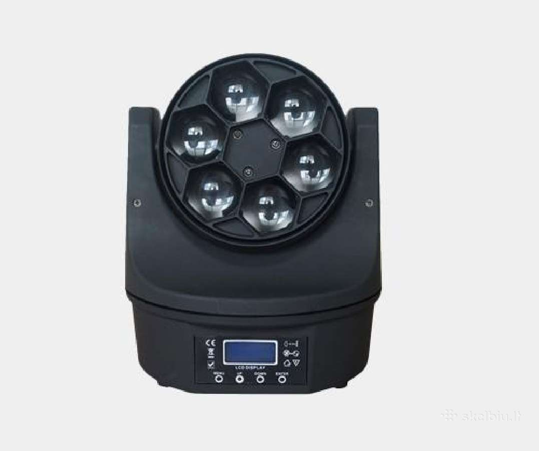 Judanti galva Bee Eye Kaleidoscope 6x15w Rgbw