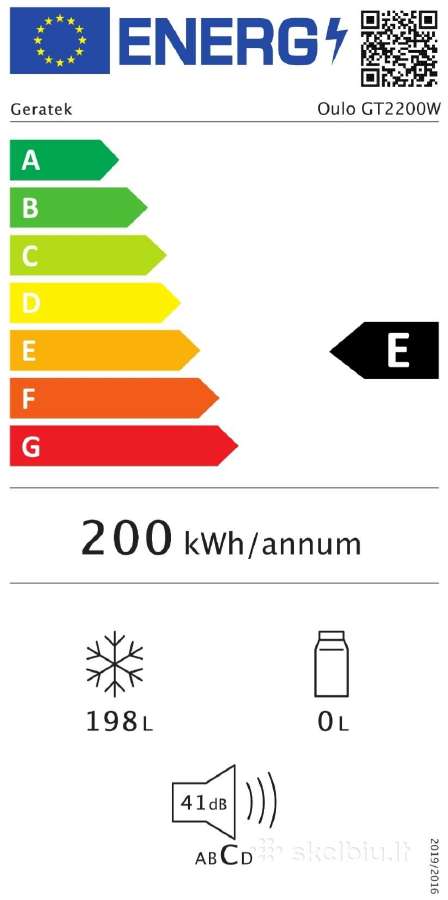 Šaldymo dėžė Geratek 200 litrų E - nuotraukos Nr. 4