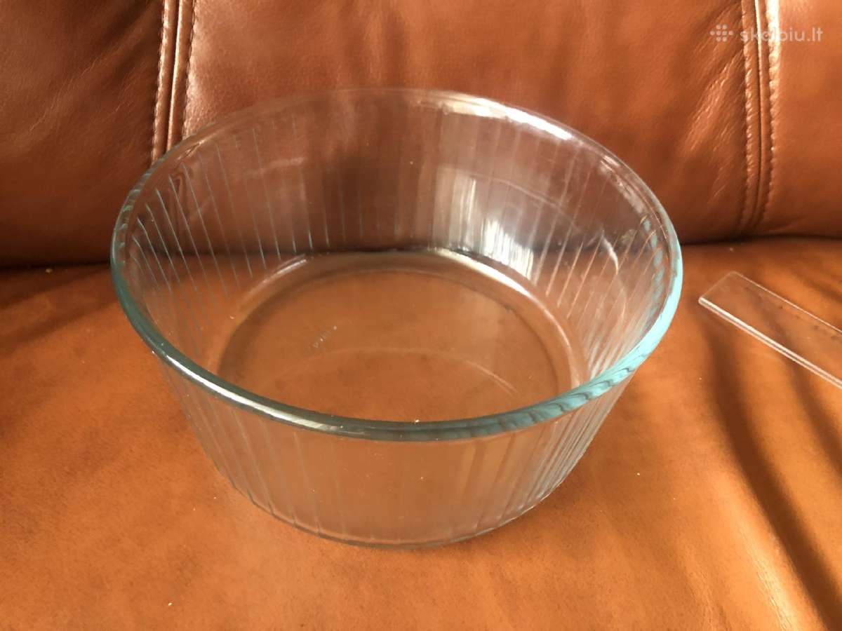 Gilus Pyrex kepimo indas, forma