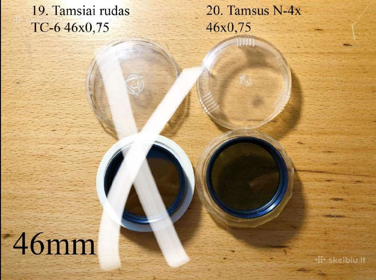 88mm, 82mm, 77mm, 72mm spalvoti filtrai - nuotraukos Nr. 6
