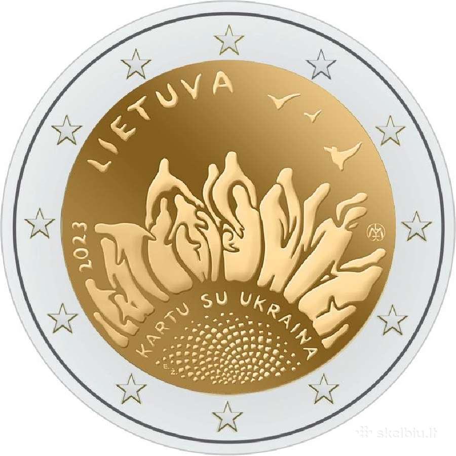 2 eurų Lietuvos Unc proginės monetos - nuotraukos Nr. 7