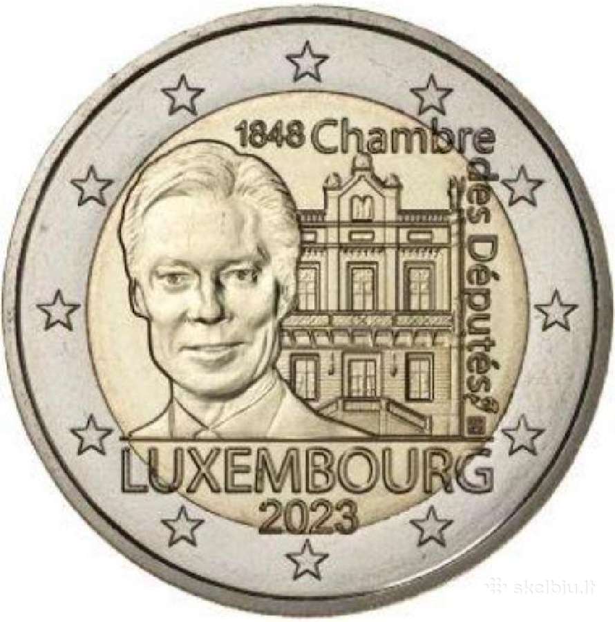 2 eurų Liuksemburgo Unc proginės monetos - nuotraukos Nr. 10